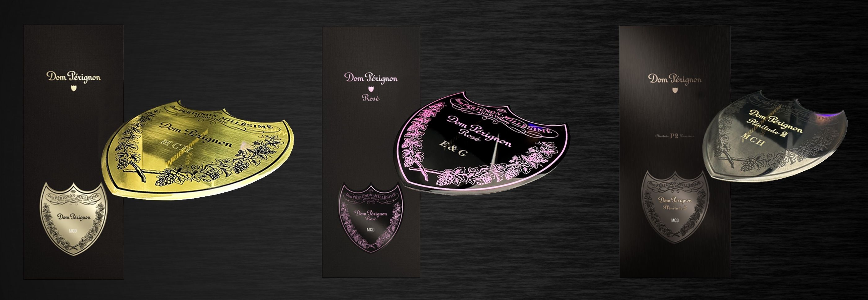 Personalize your Dom Pérignon box